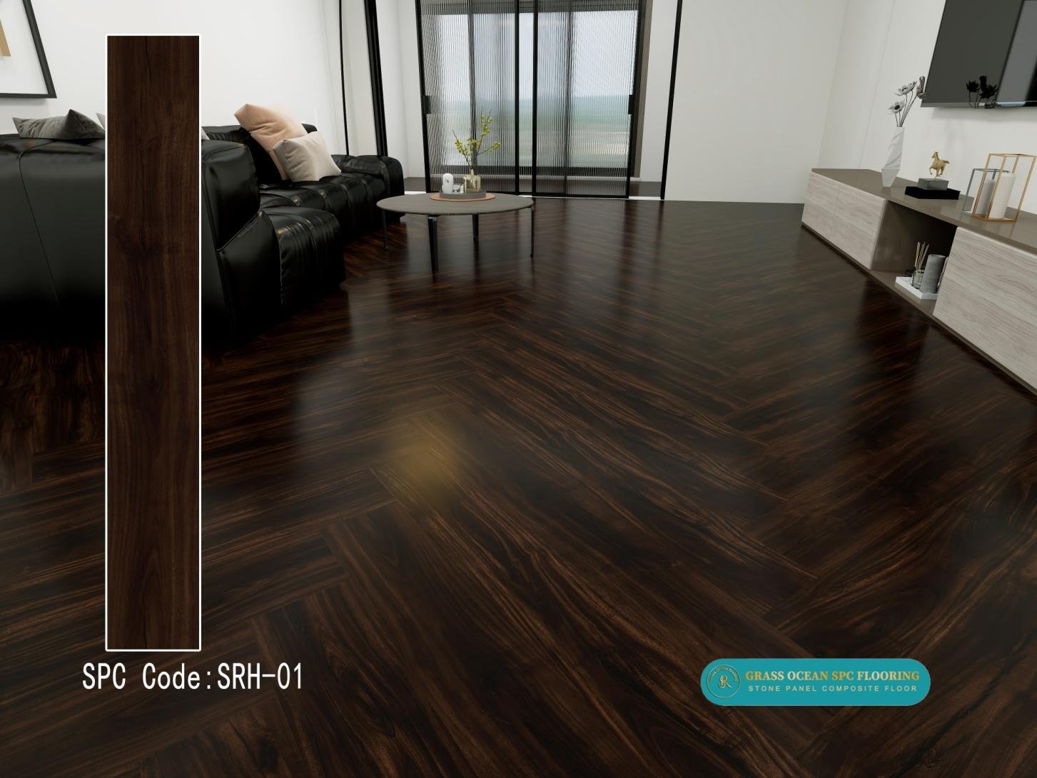 Herringbone flooring colour SRH-01