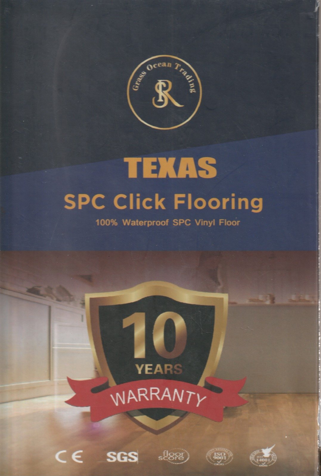 Texas SPC Click Flooring catalogue cover