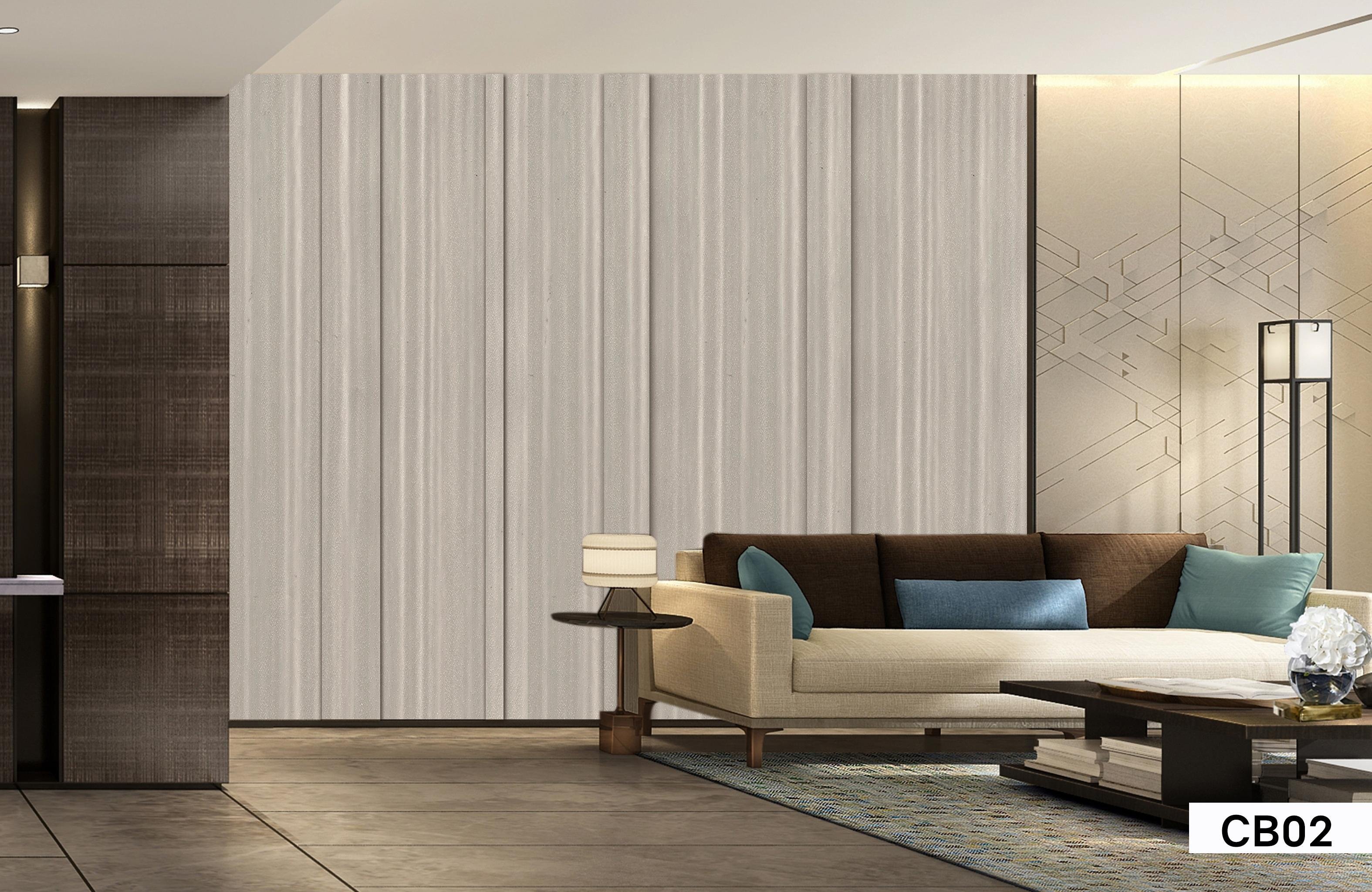 Wall chipboard colour CB02 in an interior setting