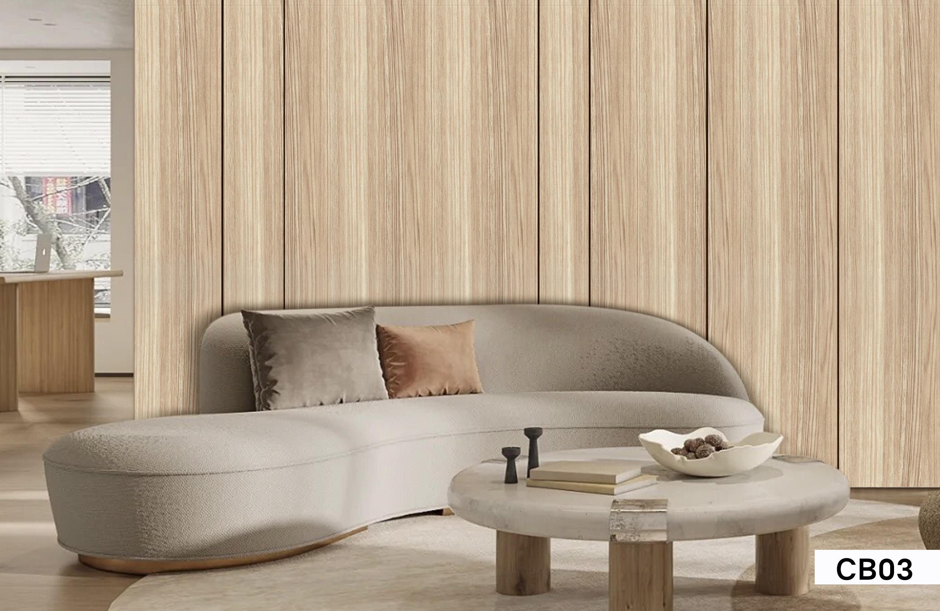 Wall chipboard colour CB03 in an interior setting