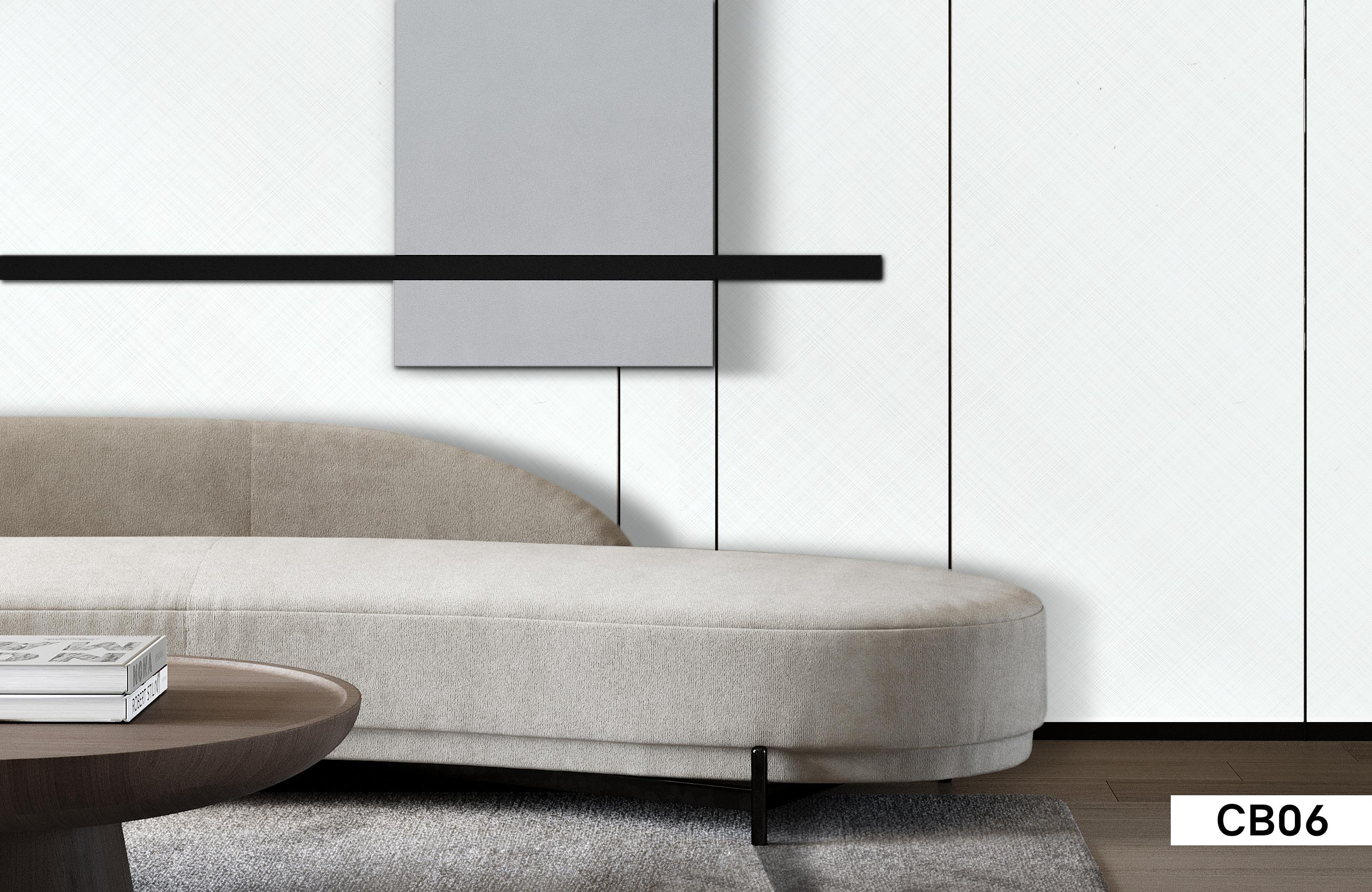 Wall chipboard colour CB06 in an interior setting