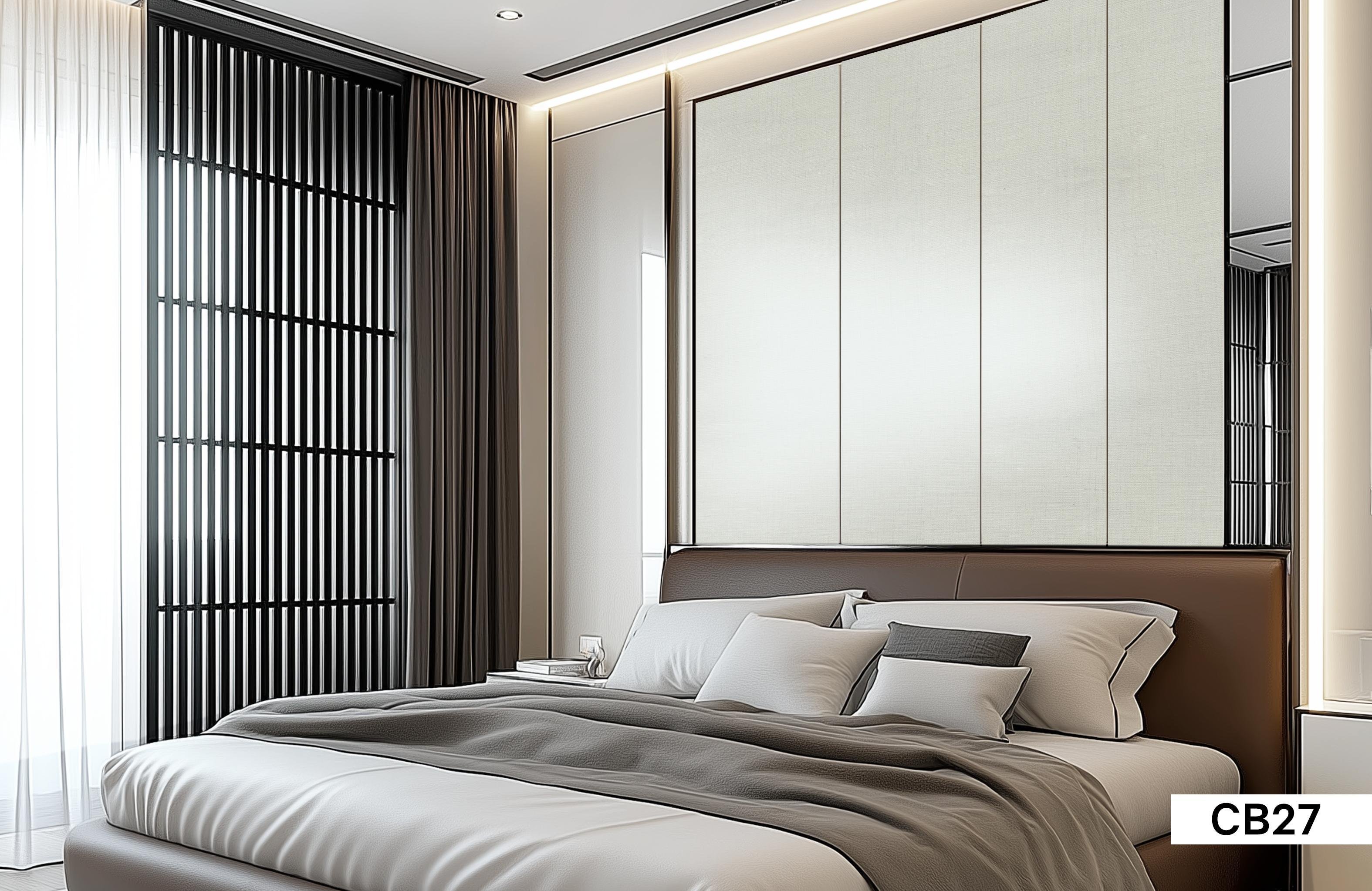 Wall chipboard colour CB27 in an interior setting