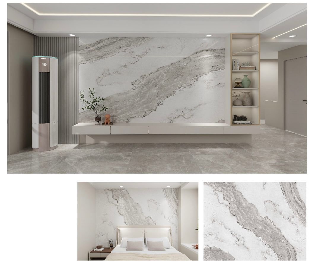 Wall sticker Grey marble design — code not shown, supplied catalogue image